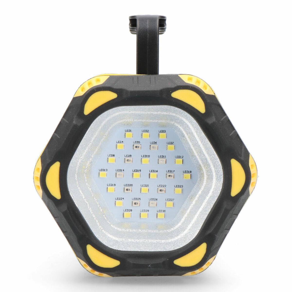 Faretto LED portatile ricaricabile EDM 36144